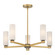 Wexmere Five Light Chandelier in Legacy Brass (7|12326-876)