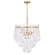 Glassara Six Light Pendant in Legacy Brass (29|N3126-732)