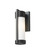 Stratford One Light Wall Sconce in Matte Black (405|9954-1W-BK-10-WH)