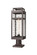 Ridgeway One Light Outdoor Post Lantern in Bronze (405|9953-1PLT-BZ-20-WG)