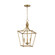 Clifton Three Light Pendant in Natural Aged Brass (16|25313NAB)