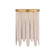 Marimba One Light Wall Sconce in Weathered White (16|22510WWTNAB)