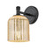 Downtown Urban One Light Wall Sconce in Matte Black (405|434-1W-BK-G559-5ME)