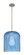 Downtown Urban One Light Pendant in Satin Nickel (405|434-1S-SN-G559-12BL)