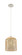 Downtown Urban One Light Pendant in Polished Nickel (405|434-1P-PN-G559-8ME)