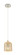 Downtown Urban One Light Pendant in Polished Nickel (405|434-1P-PN-G559-5ME)