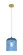 Downtown Urban One Light Pendant in Brushed Brass (405|434-1P-BB-G559-8BL)