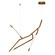 Scion LED Pendant in Weathered Brass (86|E25413-WBR)