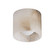 Cava LED Surface Mount in White Alabaster (86|E25221-WA)