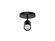 Pipe LED Monopoint in Black (34|TK-260501-CS-BK)