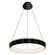 Ringwall LED Pendant in Black Chrome (34|PD402633-BC)