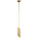 Tourain One Light Pendant in Gild (268|ARN 5045G)