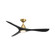 Carve 60'' Ceiling Fan in Soft Brass/Matte Black (441|FR-D2504-60L-SB/MB)