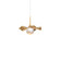 Brimm LED Mini Pendant in Gold Leaf/Aged Brass (281|PD282609-AB/GL)