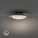 Saturno LED Flush Mount in Basalt Stone/Black (281|FM264620-TWA-BV/BK)
