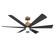 Veyra 56'' Ceiling Fan in Legacy Brass (15|F761L-LBR/CL)