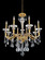 Jolivet Eight Light Chandelier in Two Tone Silver (238|021771-017-FR001)