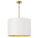 Jack Four Light Pendant in Matte Gold Interior w/Modern Brass (165|496MDY)