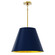Janet Four Light Pendant in Matte Gold Interior w/Modern Brass (165|495MMB)