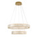Golden Ratio LED Pendant in Satin Gold (137|578C24LSG)