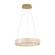 Golden Ratio LED Pendant in Satin Gold (137|578C16SG)