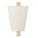 Rockford One Light Wall Sconce in Brontourage/Travartine (137|576W01BG)
