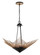 Aristocrat Six Light Pendant in Dark Bronze / French Gold (137|570P06DBFG)