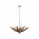 Zanara Three Light Pendant in Brass Kisser (137|563P03BK)