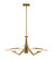 Down the Wrong Path LED Pendant in Brass Kisser (137|530P03BK)