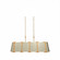 Peep Show Six Light Pendant in Sunwashed Silver/Brushed Sienna (137|518N06SSBS)