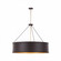 Cannery Six Light Pendant in Dark Bronze / French Gold (137|323P06DBFG)