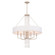 Barcelona Nine Light Pendant in Transcend Silver (137|270P09TR)