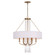 Barcelona Six Light Pendant in Brass Kisser (137|270P06BK)