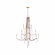 Barcelona 12 Light Chandelier in Brass Kisser (137|270C12BK)