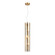 Chroman Empire Three Light Pendant in Satin Gold (137|1070P03SG)