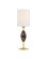 Marche LED Table Lamp in Brown/Brass (142|6700-0020)
