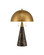 Edith Two Light Desk Lamp in Coffee Brown/Antique Brass (142|6000-1065)