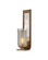 Wynyard One Light Wall Sconce in Clear/Frosted/Antique Mirror/Antique Gold (142|5000-0296)