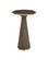 Castor Accent Table in Iron/Bronze/Smoke (142|4000-0252)