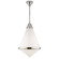 Gale One Light Pendant in Polished Nickel (268|TOB 5157PN-WG)