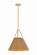 Sunside Three Light Pendant in Aged Brass (70|1143-AGB)