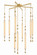 Parigi LED Chandelier in Vintage Brass (68|568-39-VB)