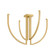 Frankfurt LED Chandelier in Vintage Brass (68|567-36-VB)