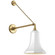 Academy Barn Light LED Barn Light in Hand-Rubbed Antique Brass (268|TOB 2813HAB/S9-WHT)