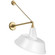 Academy Barn Light LED Barn Light in Hand-Rubbed Antique Brass (268|TOB 2813HAB/S4-WHT)