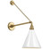Academy Barn Light LED Barn Light in Hand-Rubbed Antique Brass (268|TOB 2813HAB/S10-WHT)