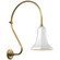 Academy Barn Light LED Barn Light in Hand-Rubbed Antique Brass (268|TOB 2805HAB/S9-WHT)