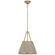 Allister LED Hanging Shade in Hand-Rubbed Antique Brass (268|SCH 5059HAB-452)