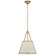 Allister LED Hanging Shade in Hand-Rubbed Antique Brass (268|SCH 5059HAB-442)