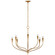 Marini LED Chandelier in Antique Gold Leaf (268|JN 5185AGL)